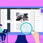 Illustration showing a digital accessibility checklist with captions, alt text, clear headings, contrast, and keyboard navigation